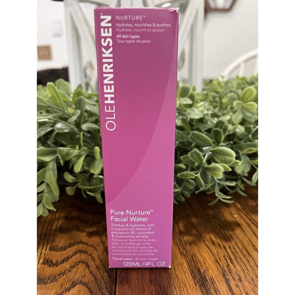 NEW! OLEHENRIKSEN Pure Nurture Facial Water 4.0oz FULL SIZE! New In Box
